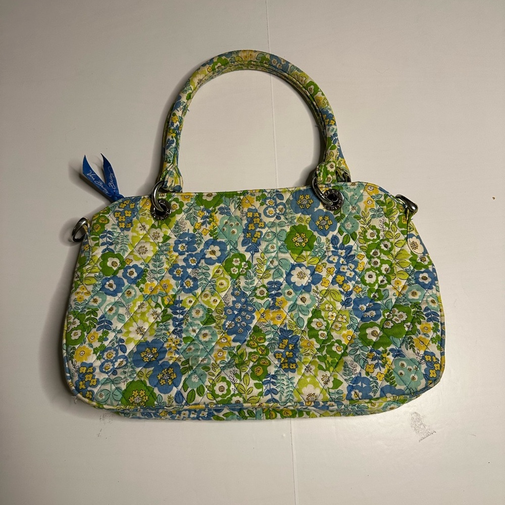 Vera Bradley Retired English Meadow‎ Tote Bag Purse Shoulderbag